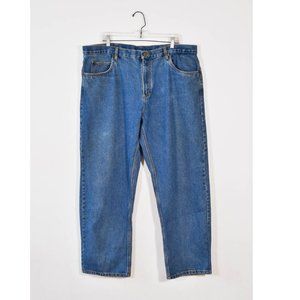 Vintage High Waisted Tapered Mom Jeans Size 42, Vintage Plus Size Denim